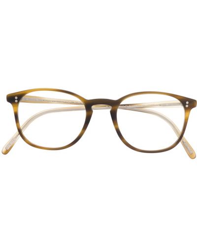 Korekciniai akiniai Oliver Peoples ruda