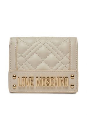 Geldbörse Love Moschino beige