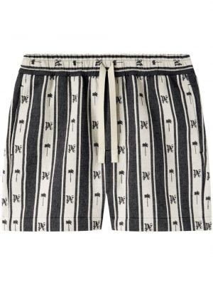 Jacquard shorts aus baumwoll Palm Angels