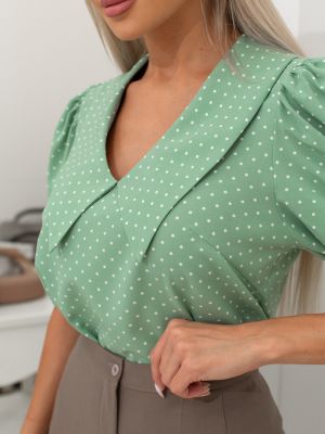 Блузка Valentina зеленая