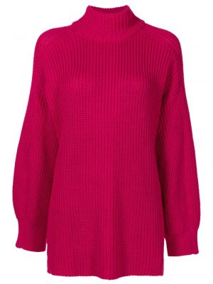 Dzianinowy sweter Uma | Raquel Davidowicz różowy