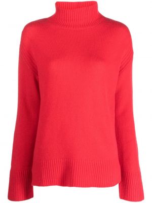 Вълнен пуловер Luisa Cerano червено