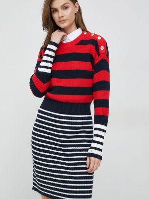 Tommy Hilfiger ruha sötétkék, mini, testhezálló