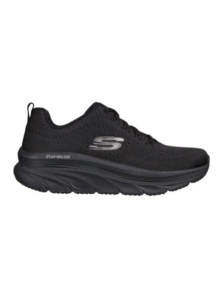 Sneakersy z siateczką Skechers czarne