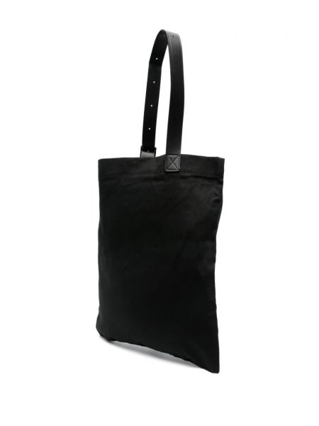 Shopper kabelka s potiskem Black Comme Des Garçons černá