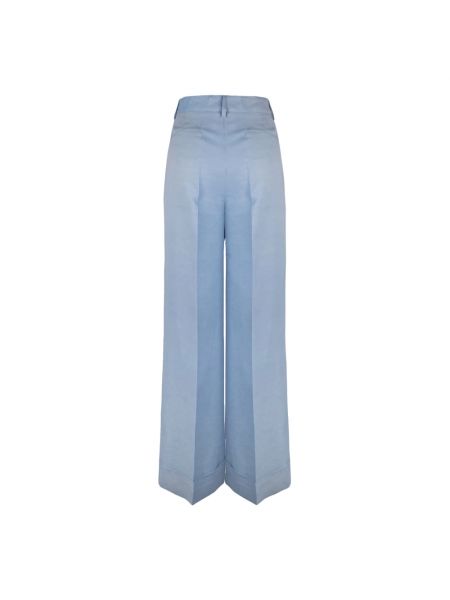 Pantalones chinos de lino P.a.r.o.s.h. azul