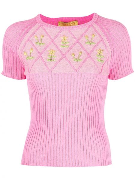 T-shirt di cotone Cormio rosa