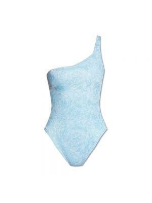 Einteiliger badeanzug Versace blau