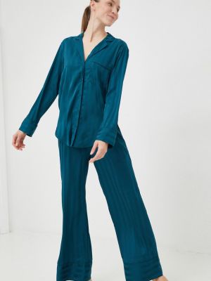 Abercrombie & Fitch pizsama felső női, zöld Abercrombie & Fitch