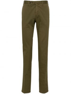 Pantalon chino en coton Pt Torino vert