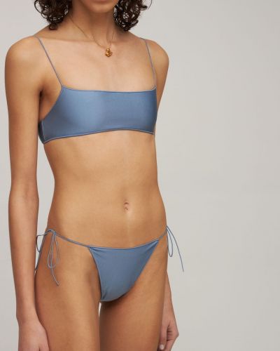 Bikini cu talie joasă Tropic Of C albastru