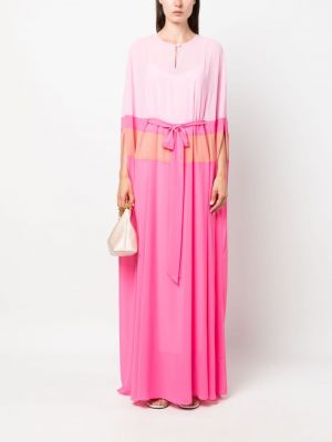 Dlouhé šaty Baruni růžové
