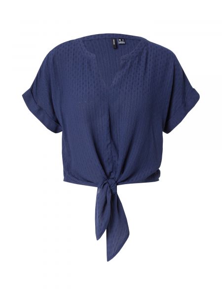 Bluza s ovratnikom Vero Moda plava