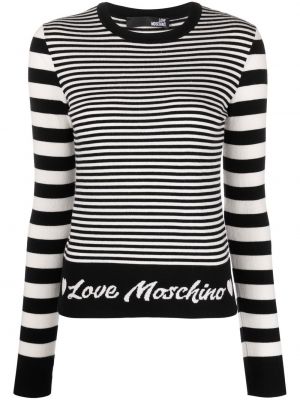 Lang genser Love Moschino svart