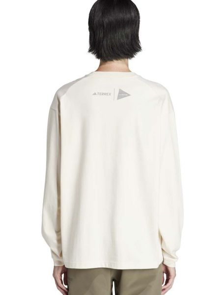 Bluza z nadrukiem Adidas Terrex biała