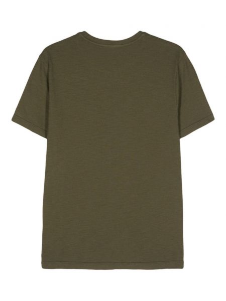 Koszulka bawełniana Dondup zielona