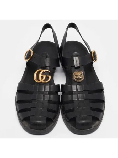 Sandalias retro Gucci Vintage negro