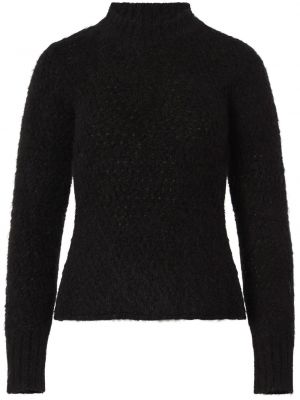 Długi sweter wełniane z długim rękawem Equipment - сzarny