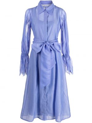 Koktejlové šaty Baruni modré