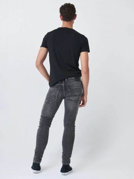 Skinny džíny Salsa Jeans šedé