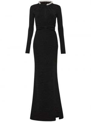 Křišťálové večerní šaty Rebecca Vallance černé