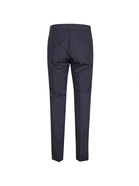 Pantalones slim fit Tela Genova azul