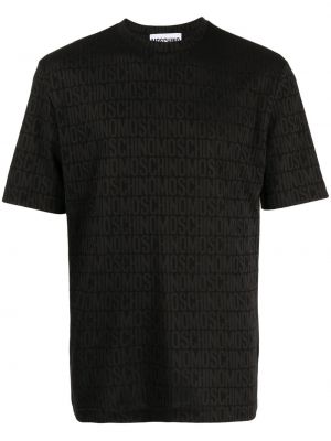 T-shirt Moschino svart