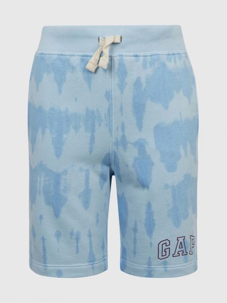 Batikované šortky Gap modrá