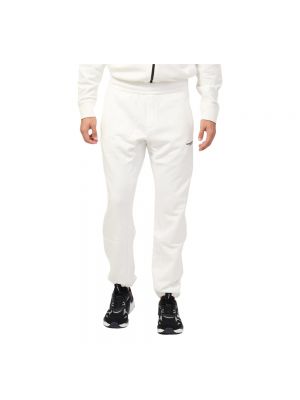 Białe spodnie sportowe Armani Exchange