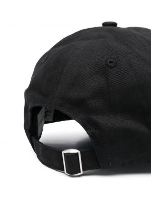 Siuvinėtas kepurė su snapeliu Sporty & Rich juoda