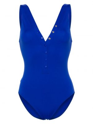 Badeanzug mit v-ausschnitt Eres blau