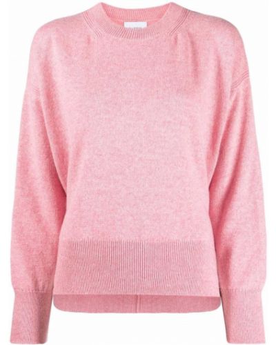 Πλεκτός πουλόβερ κασμίρ Barrie ροζ