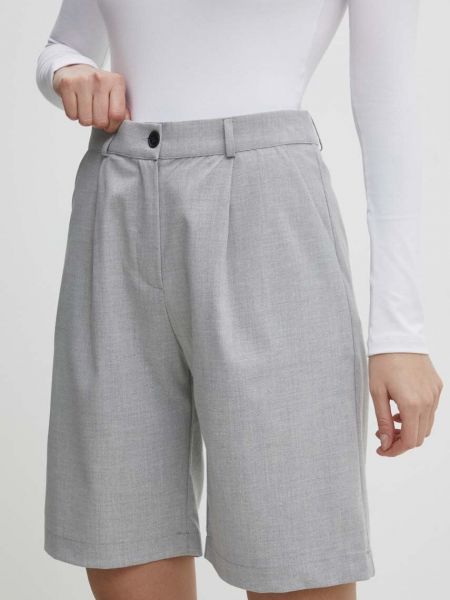 Pantaloni cu talie înaltă Answear Lab gri