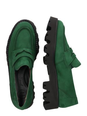 Ниски обувки Paul Green зелено