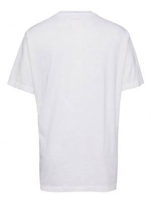 T-shirt en coton avec applique Doublet blanc