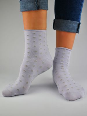 Ponožky Noviti strieborná