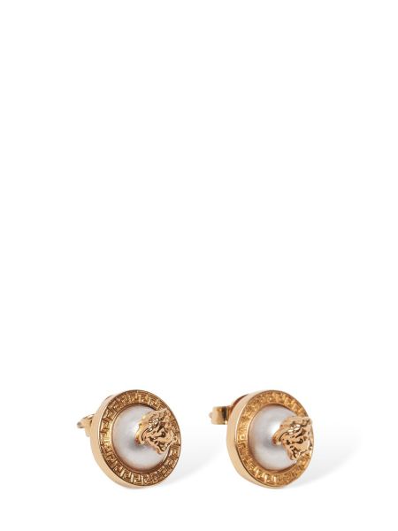 Hodinky s perlami Versace zlatá