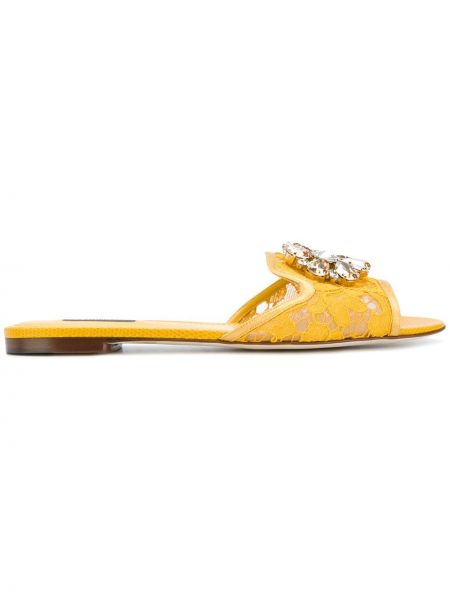 Sandalias Dolce & Gabbana amarillo