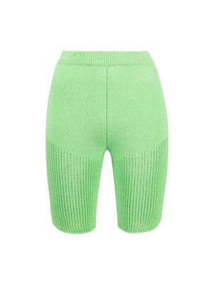 Zielone spodnie sportowe Nanushka