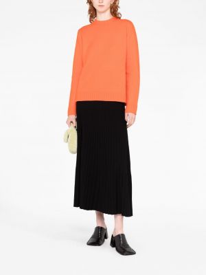 Woll pullover Jil Sander orange