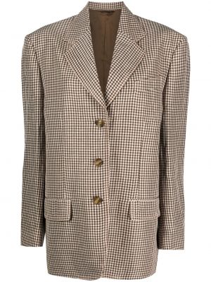 Kontrollerade blazer Acne Studios brun