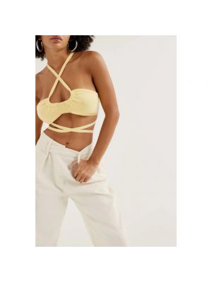 Top For Love And Lemons amarillo