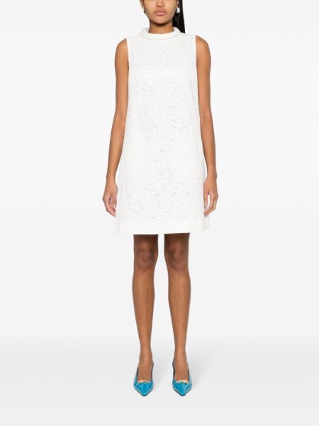 Sukienka mini koronkowa N°21 biała