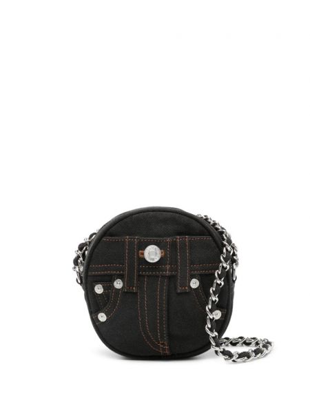 Sac bandoulière Moschino Jeans noir