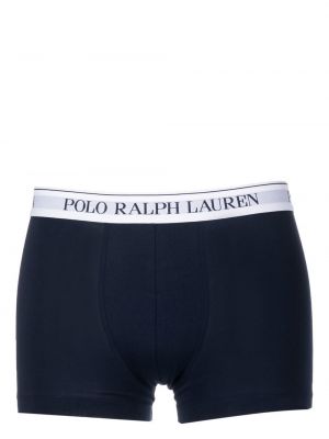 Slips en cuir à imprimé Polo Ralph Lauren