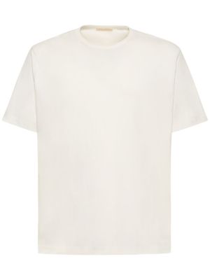 Camiseta de algodón de tela jersey Our Legacy blanco