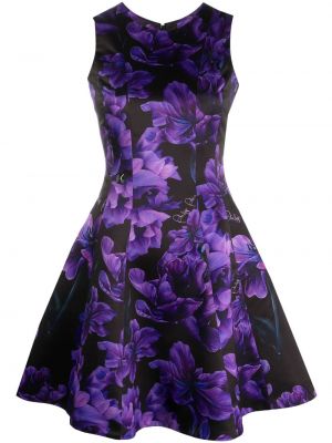 Večernja haljina s cvjetnim printom s printom Philipp Plein