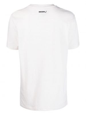 Kokvilnas t-krekls ar kristāliem Seen Users