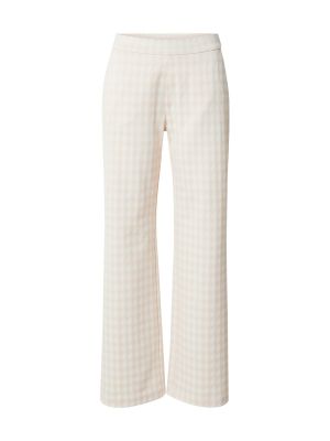 Широки панталони тип „марлен“ Mac бяло