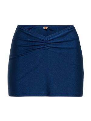 Mini sukně s vysokým pasem Tropic Of C modré